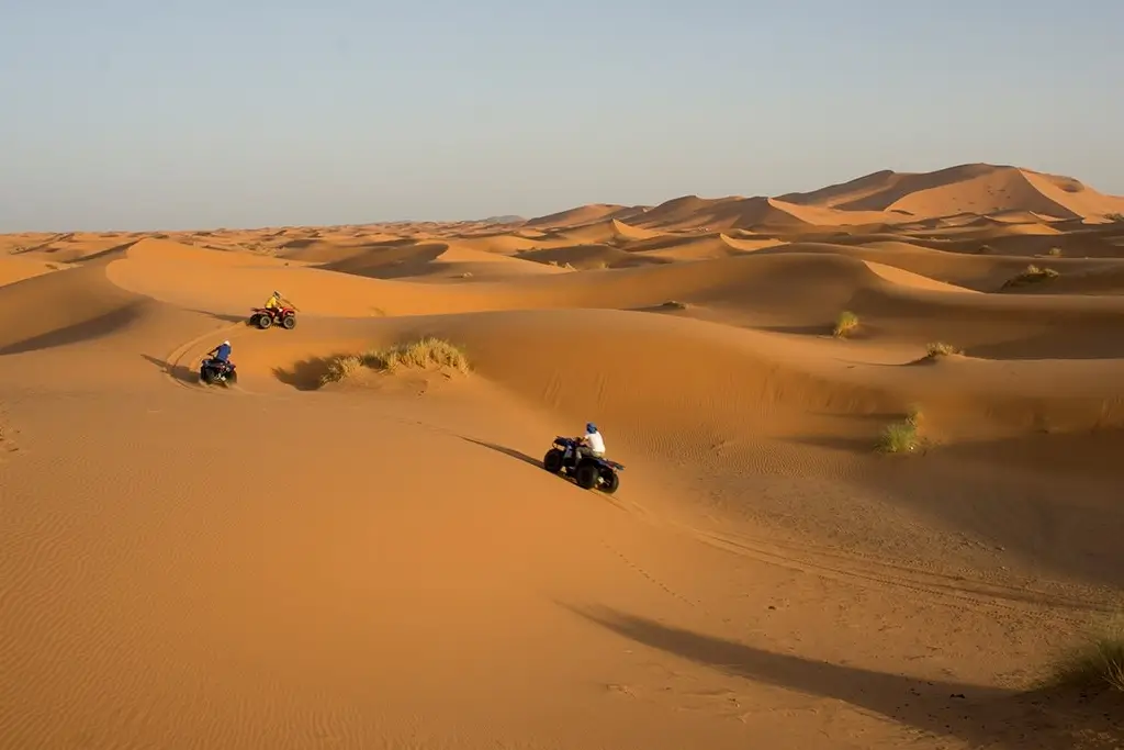 Desierto de Merzouga en quad